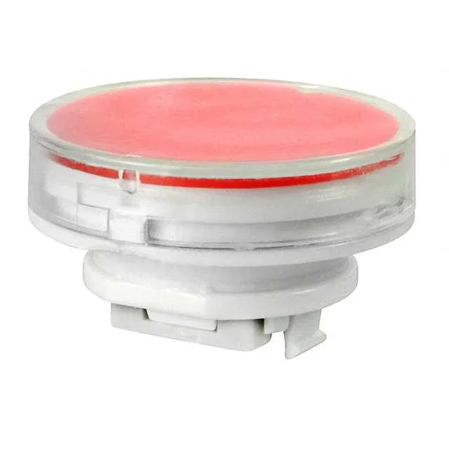 AT4055JC (CAP PUSHBUTTON ROUND CLEAR/RED)
