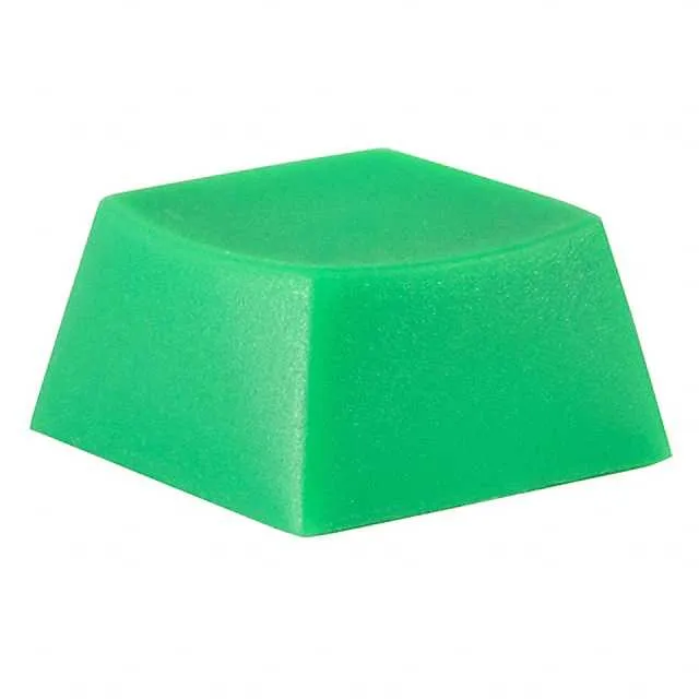 AT4058F (CAP TACTILE SQUARE GREEN)