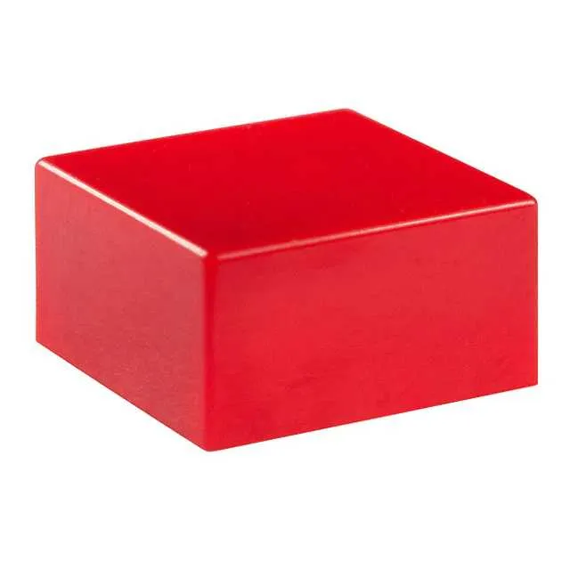 AT4059C (CAP TACTILE SQUARE RED)