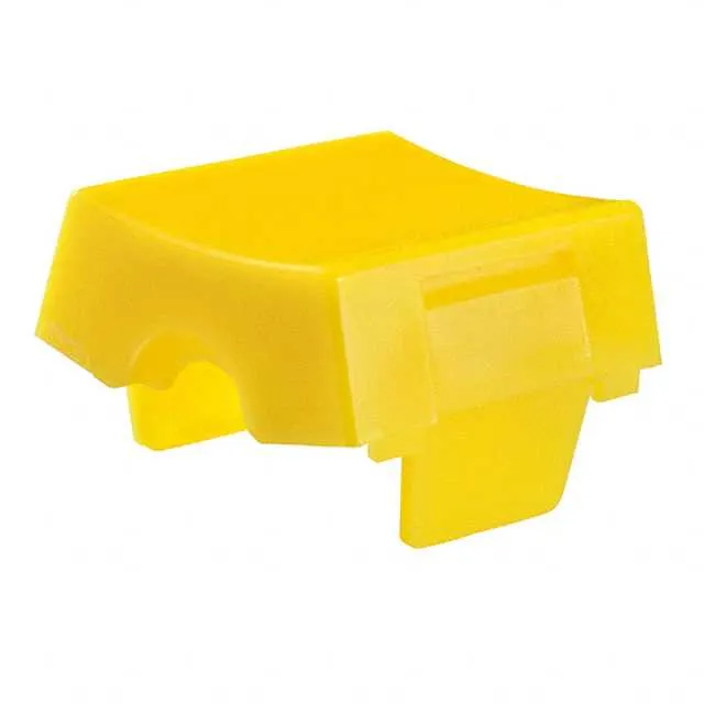 AT405E (CAP ROCKER RECTANGULAR YELLOW)