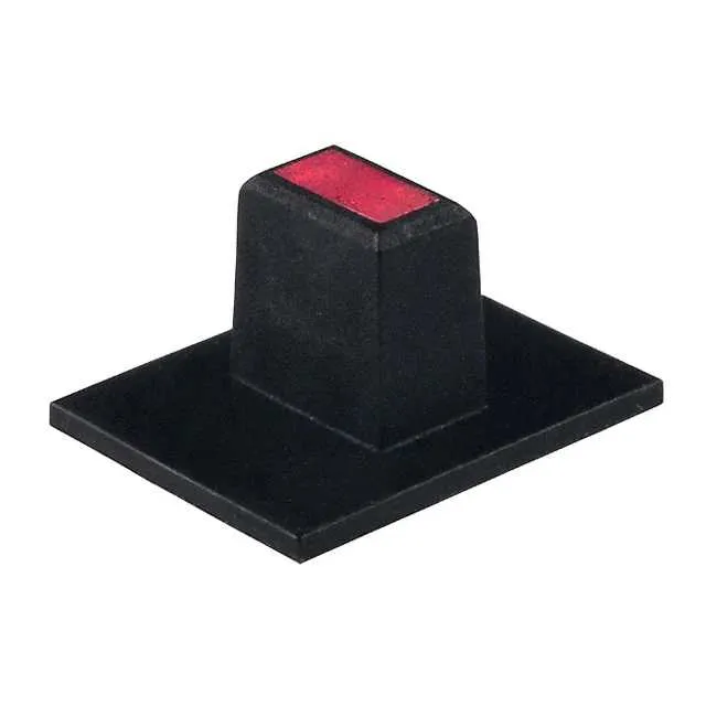 AT4065C (CAP SLIDE RECT BLK/RED LENS)