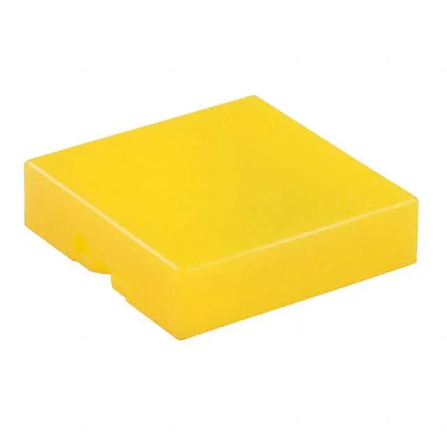 AT4073E (CAP PUSHBUTTON SQUARE YELLOW)