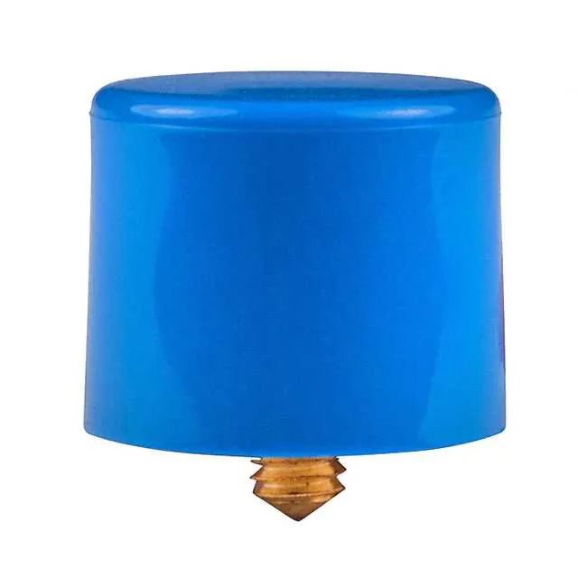 AT407G (CAP PUSHBUTTON ROUND BLUE)