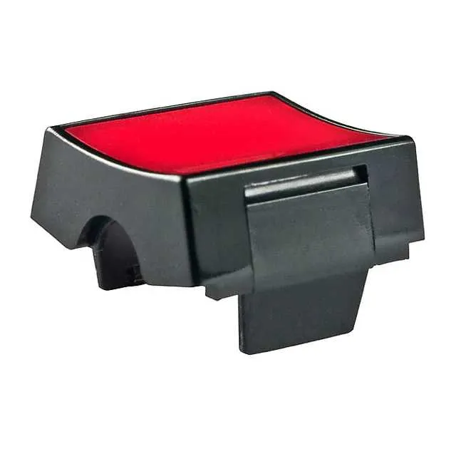 AT4125C (CAP ROCKER RECTANGULAR BLACK/RED)
