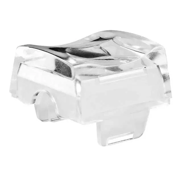 AT4127SB (CAP ROCKER RECTANGULAR CLEAR/WHT)