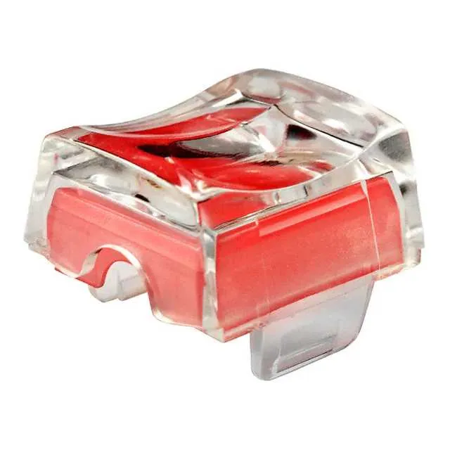 AT4127SC (CAP ROCKER RECTANGULAR CLEAR/RED)