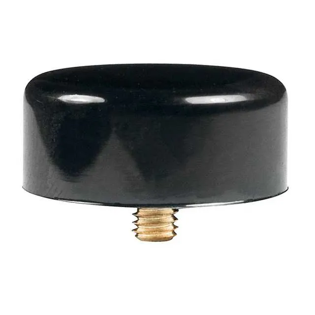 AT412A (CAP PUSHBUTTON ROUND BLACK)