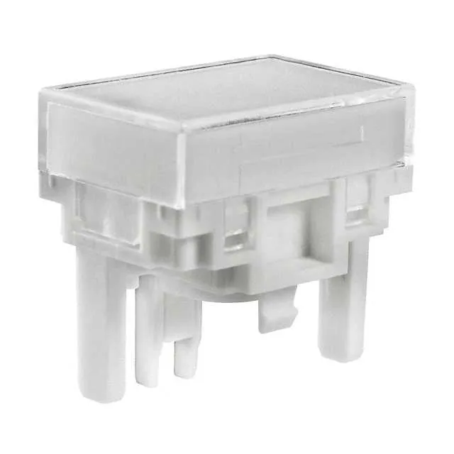 AT4130JB (CAP PUSHBUTTON RECT CLEAR/WHITE)