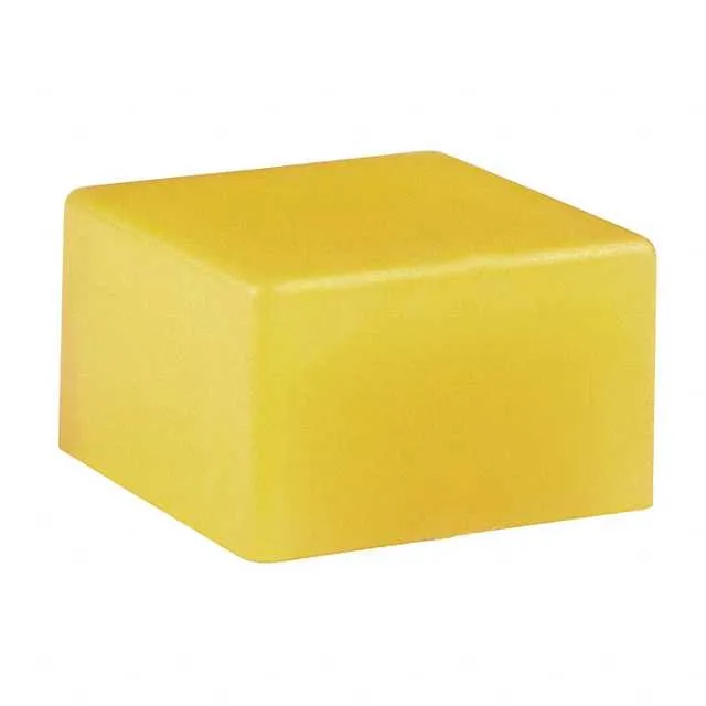 AT4135E (CAP TACTILE SQUARE FROSTD YELLOW)