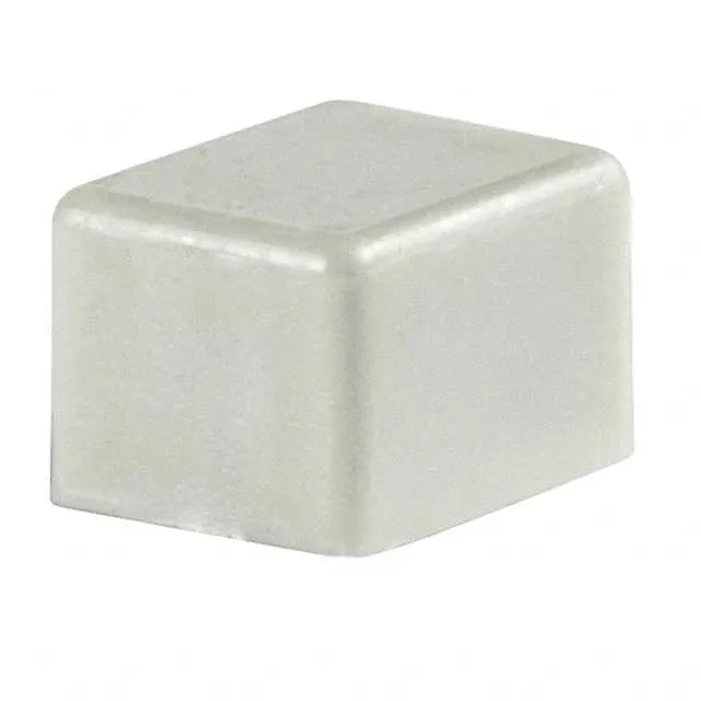 AT4137B (CAP PUSHBUTTON RECTANGULAR WHITE)