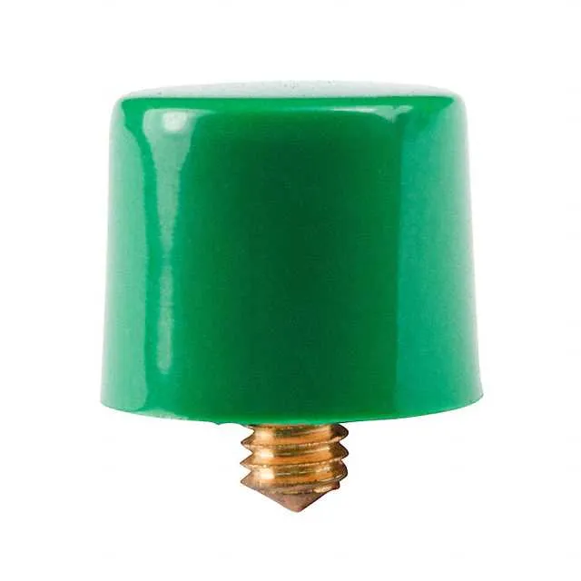 AT413F (CAP PUSHBUTTON ROUND GREEN)