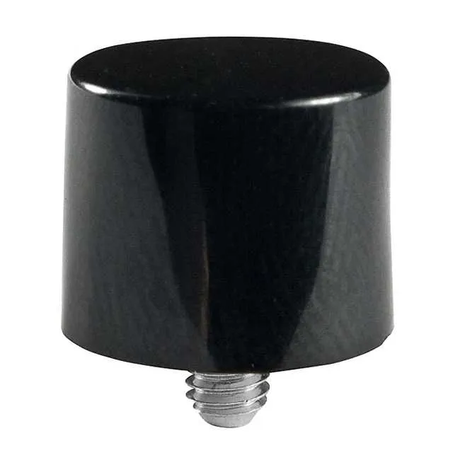 AT414A (CAP PUSHBUTTON ROUND BLACK)