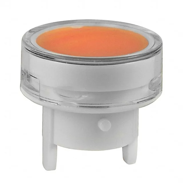 AT4160JD (CAP PUSHBUTTON ROUND CLR/AMBER)