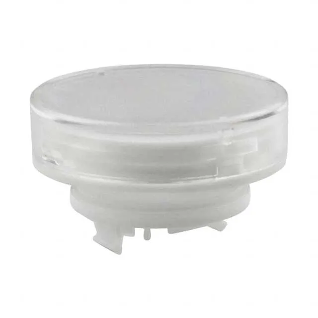 AT4165JB (CAP PUSHBUTTON ROUND CLEAR/WHITE)