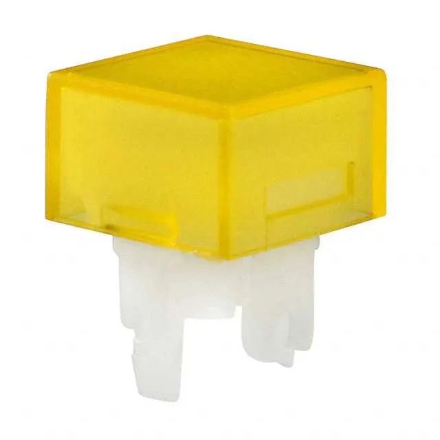 AT4166DB (CAP PUSHBUTTON SQUARE AMBER/WHT)