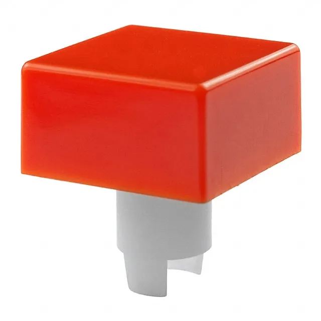 AT419D (CAP PUSHBUTTON SQUARE AMBER)