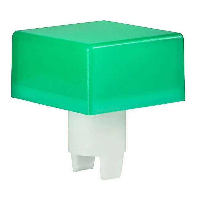 AT419F (CAP PUSHBUTTON SQUARE GREEN)