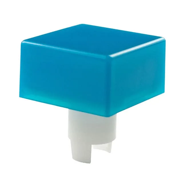 AT419G (CAP PUSHBUTTON SQUARE BLUE)