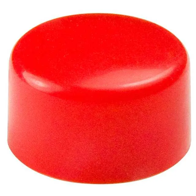 AT422C (CAP PUSHBUTTON ROUND RED)