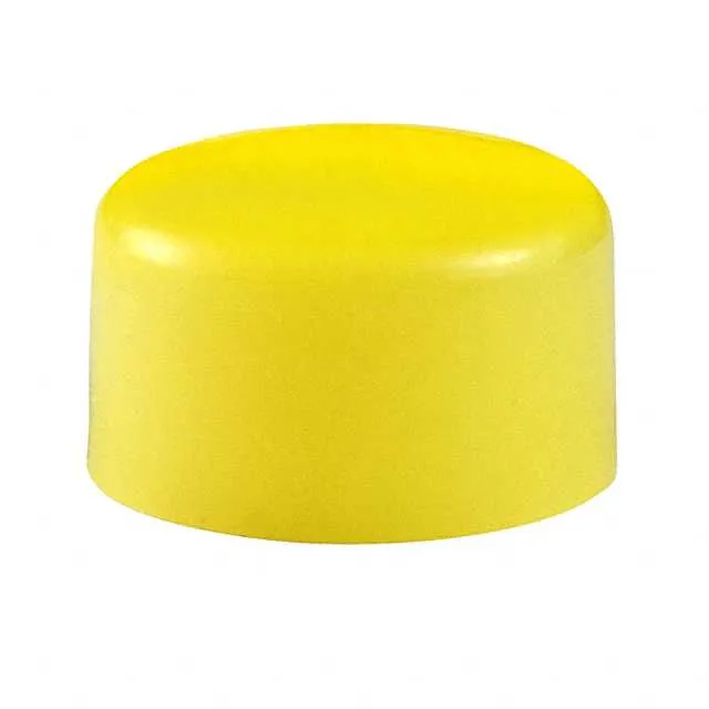 AT422E (CAP PUSHBUTTON ROUND YELLOW)