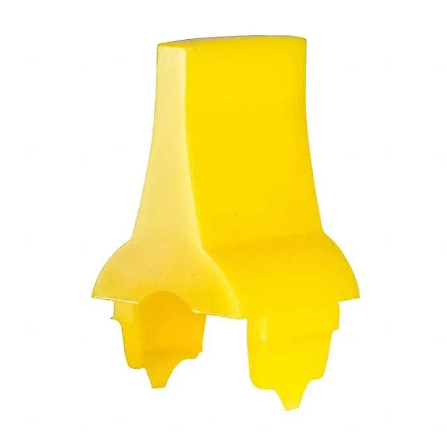 AT436E (CAP ROCKER RECTANGULAR YELLOW)
