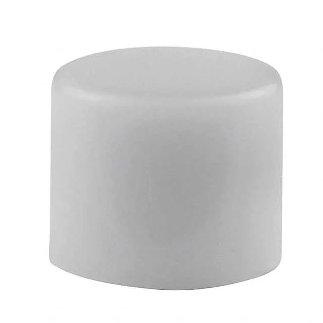AT442B (CAP PUSHBUTTON ROUND WHITE)