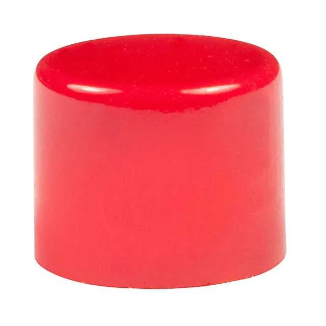 AT442C (CAP PUSHBUTTON ROUND RED)