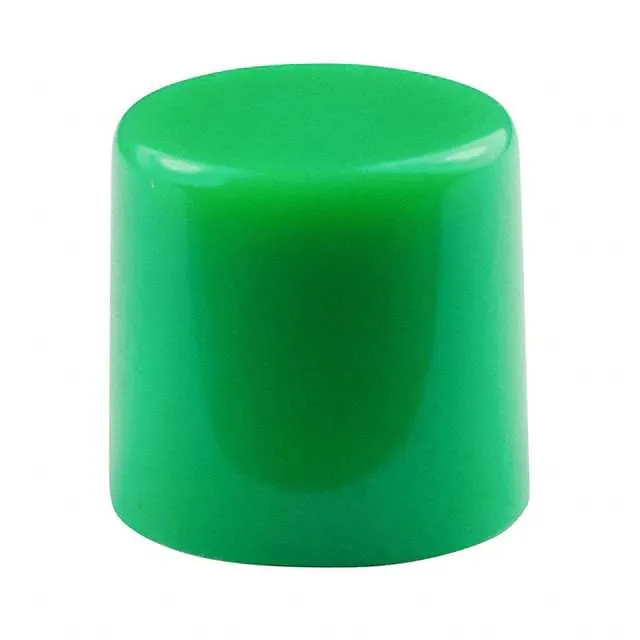 AT443F (CAP PUSHBUTTON ROUND GREEN)