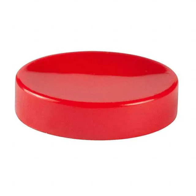 AT454C (CAP PUSHBUTTON ROUND RED)