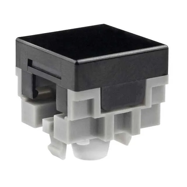 AT484A (CAP PUSHBUTTON SQUARE BLACK)