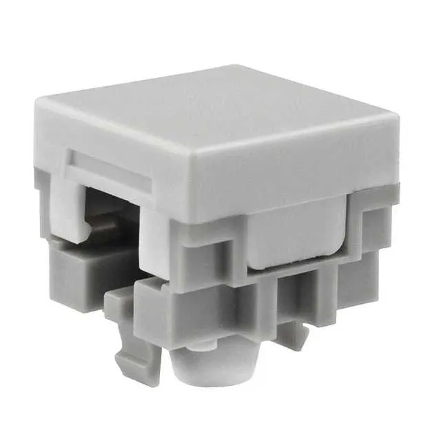 AT484B (CAP PUSHBUTTON SQUARE WHITE)