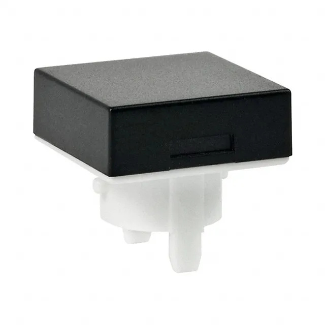 AT485A (CAP PUSHBUTTON SQUARE BLACK)