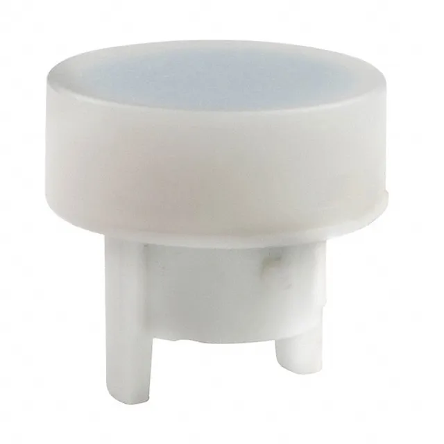AT486BG (CAP PUSHBUTTON ROUND WHITE/BLUE)