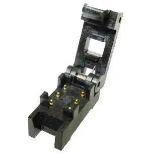 AXS-7550-06-03 (SOCKET 6PAD 7.5X5.0 OSCILLATOR)