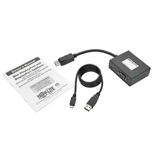 B157-002-VGA (SPLITTER DISPLAYPORT TO VGA 2PRT)