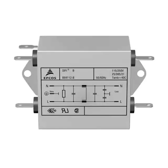 B84112B0000B030 (LINE FILTER 250VDC/VAC 3A CHASS)