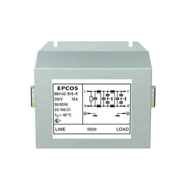 B84142B0016R000 (LINE FILTER 250VDC/VAC 16A CHASS)
