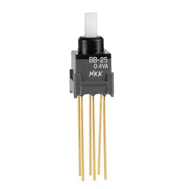 BB25AW (SWITCH PUSH DPDT 0.4VA 28V)