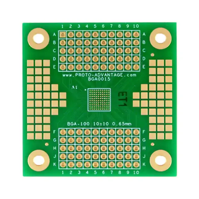 BGA0015 (BGA-100 SMT ADAPTER (0.65 MM PIT)
