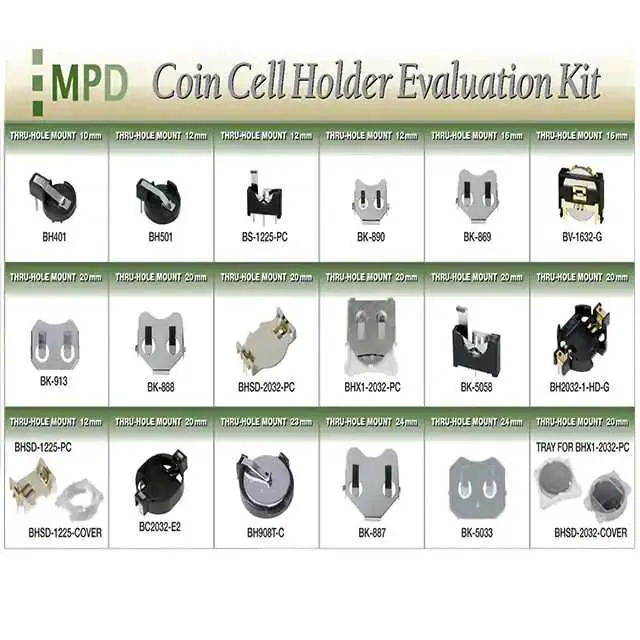 BK-DEVKIT-PC (COIN CELL EVAL KIT PC PINS)
