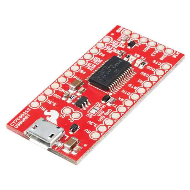 BOB-13830 (CY7C65213 USB UART SERIAL BRKOUT)