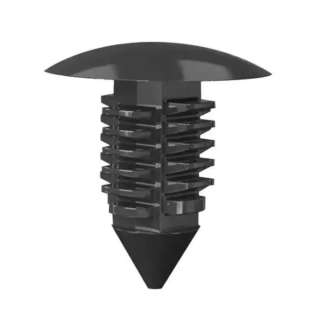 BPF-F2495 (BARBED FASTENER 0.571 NYLON BLK")