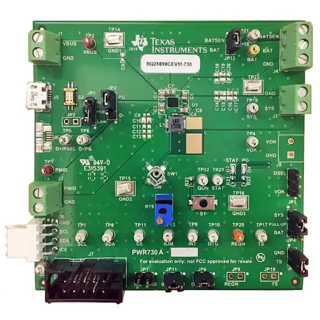 BQ25898CEVM-730 (COMPLETE CHARGER EVALUATION MODU)