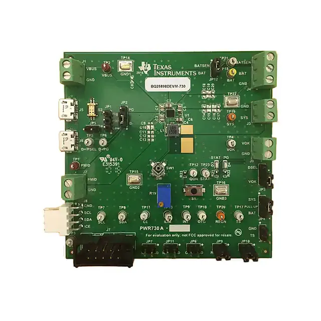 BQ25898DEVM-730 (EVAL BOARD FOR BQ25898D)