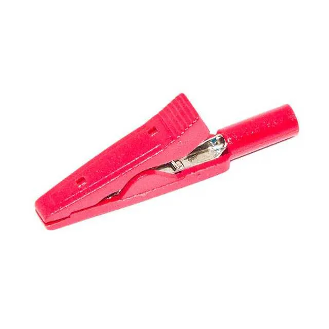 BU-109-2 (MINI INSULATED ALLIGATOR CLIP RD)