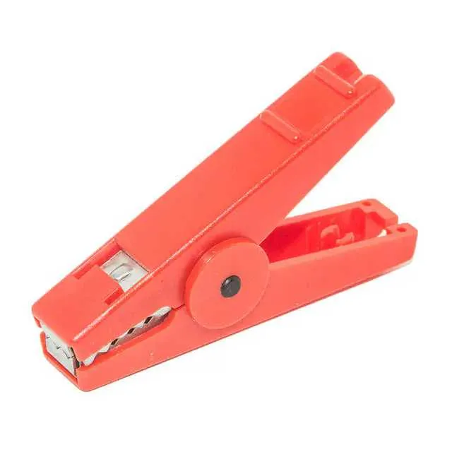 BU-112-2 (CLIP PLASTIC RED ABS)