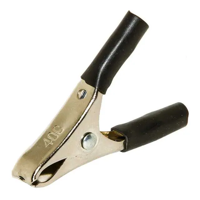 BU-40C-0 (BATTERY CLIP W/INSULATORS)