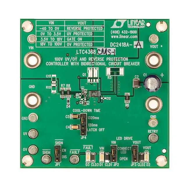 DC2418A-A (DEMO BOARD FOR LTC4368-1)