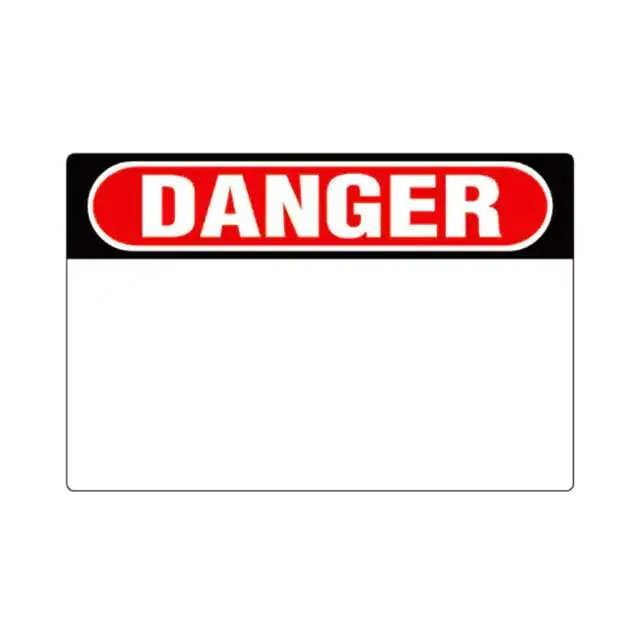 C400X600A41 (LABEL ID/RATINGS 6X4" BK/RD/WHT")