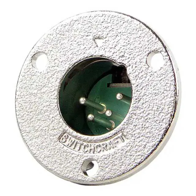 C4M (CONN RCPT MALE XLR 4POS SLDR CUP)